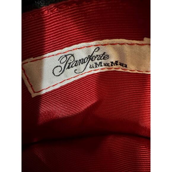 RARE! Vintage Pianoforte di Max Mara ZEBRA PRINT FUR TOTE/SHOULDER BAG - Picture 4 of 7